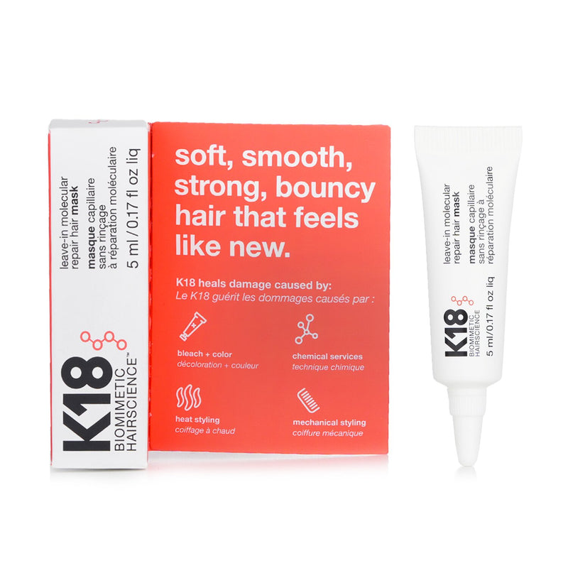 K18 Leave-In Molecular Repair Hair Mask  5ml/0.17oz