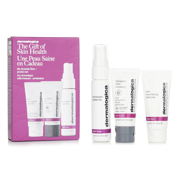 Dermalogica The Dynamic Firm + Protect Set:  3pcs