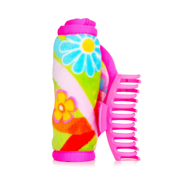 MakeUp Eraser Flowerbomb Set (1x MakeUp Eraser Cloth + 1x Hair Claw Clip + 1x Bag)  2pcs+1bag