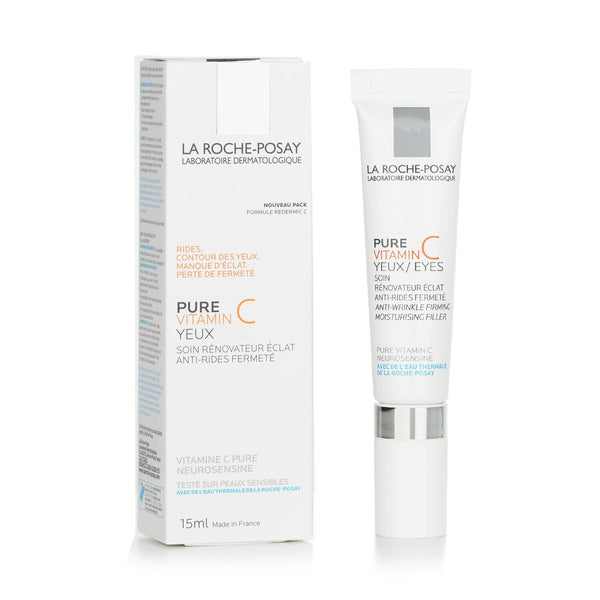 La Roche Posay Pure Vitamin C Eyes Anti Wrinkle Firming Mositurising Filler (Exp. Date: 03/2023)  15ml/0.5oz