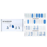 Mavenir Nail Sticker (Patterned) - # Mint Cream Dot Pedi 36pcs