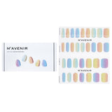 Mavenir Nail Sticker (Assorted Colour) - # White Pearl Summer Pedi 36pcs