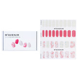 Mavenir Nail Sticker - # White Deep French Nail 32pcs