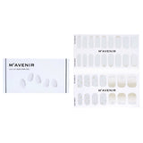 Mavenir Nail Sticker (White) - # White Cow Nail 32pcs