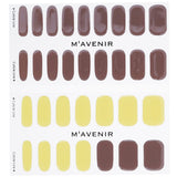 Mavenir Nail Sticker - # Wholegrain Mustard Matt Nail 32pcs