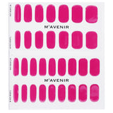 Mavenir Nail Sticker - # Classic Raspberry Nail 32pcs
