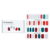 Mavenir Nail Sticker (Assorted Colour) - # White Pearl Summer Pedi 36pcs