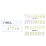 Mavenir Nail Sticker (White) - # Violeta Blooming Nail 32pcs
