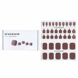 Mavenir Nail Sticker (Brown) - # Gold Cafe Latte Nail 32pcs
