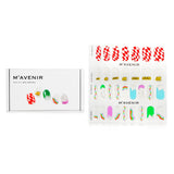 Mavenir Nail Sticker (Patterned) - # Tiger Punch Nail 32pcs