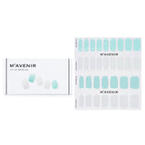 Mavenir Nail Sticker (Assorted Colour) - # Dusty Blue Pedi 36pcs
