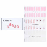 Mavenir Nail Sticker (Pink) - # Fiesta Pink Rose Nail 32pcs