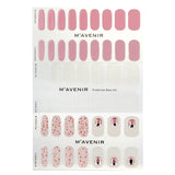 Mavenir Nail Sticker (Pink) - # Pink Shell Pedi 36pcs