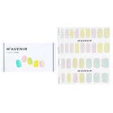 Mavenir Nail Sticker (Assorted Colour) - # Wholegrain Mustard Matt Nail 32pcs