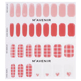 Mavenir Nail Sticker - # Glen Check Antique Pink Nail 32pcs