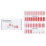 Mavenir Nail Sticker (Pink) - # Fiesta Pink Rose Nail 32pcs