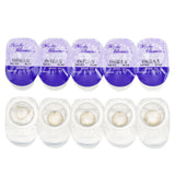 Miche Bloomin' Quarter Veil 1 Day Color Contact Lense (102 Bronze Ash) - - 2.50 10pcs