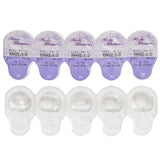 Miche Bloomin' Quarter Veil 1 Day Color Contact Lense (107 Clear Grege) - - 4.50 10pcs