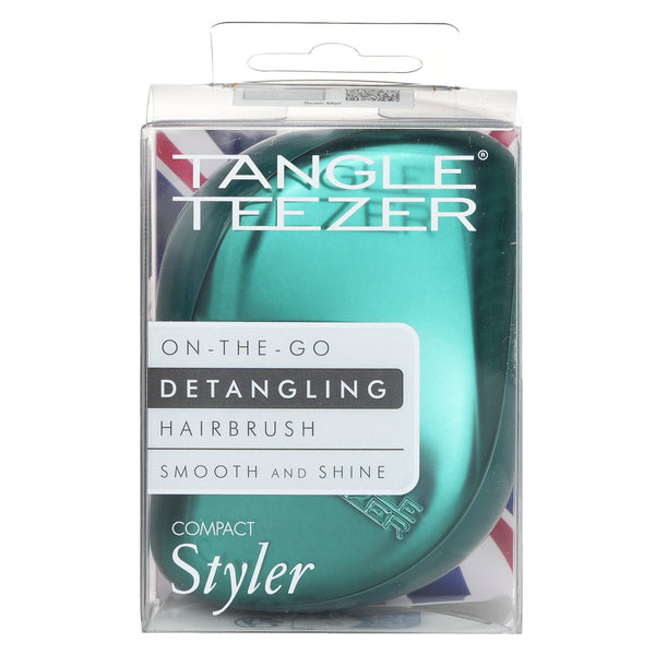 Tangle Teezer Compact Styler On-The-Go Detangling Hair Brush - # Emerald Green  1pc
