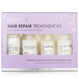 Olaplex Hair Repair Treatment Kit: No. 0 Intensive Treatment+No. 3 Hair Perfector+No. 4 Bond Shampoo+No. 5 Bond Conditioner 4pcs