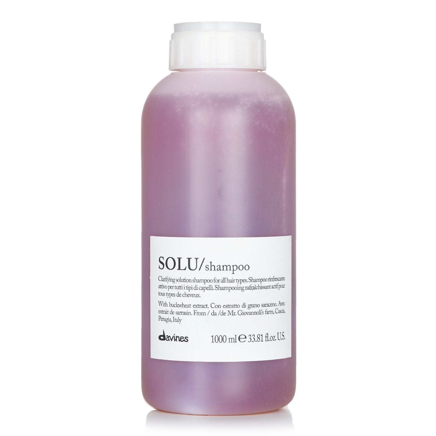 Davines Solu Clarifying Solution Shampoo 1000ml/33.81oz – Fresh Beauty