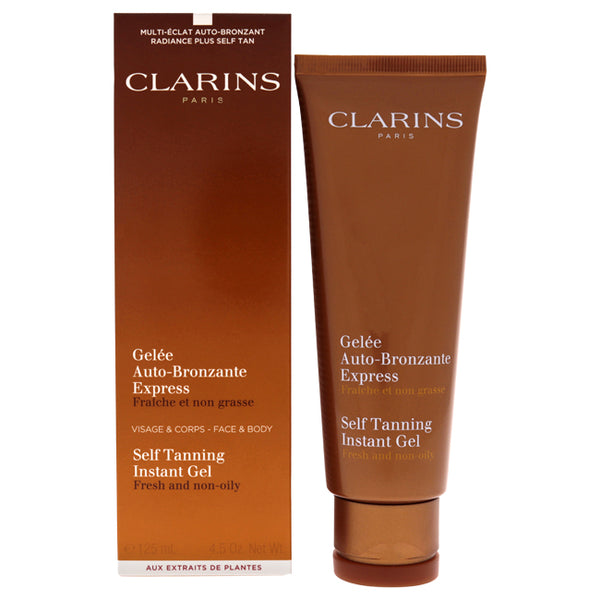 Clarins Self Tanning Instant Gel by Clarins for Unisex - 4.5 oz Bronzer