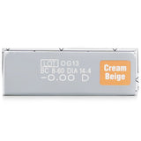 Pia Lilmoon Cream Beige 1 Day Color Contact Lenses - - 0.00 10pcs