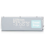 Pia Lilmoon Cream Grege 1 Day Color Contact Lenses - - 3.00 10pcs