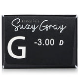 Clalen 1 Day Iris Suzy Gray Color Contact Lenses - - 3.00 30pcs