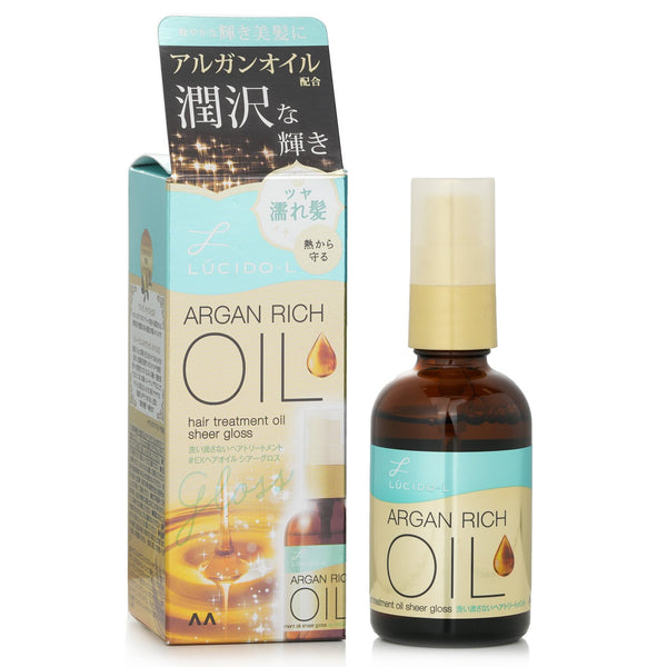 Lucido-L Argan Oil Hair Treatment Sheer Gloss  60ml/2oz