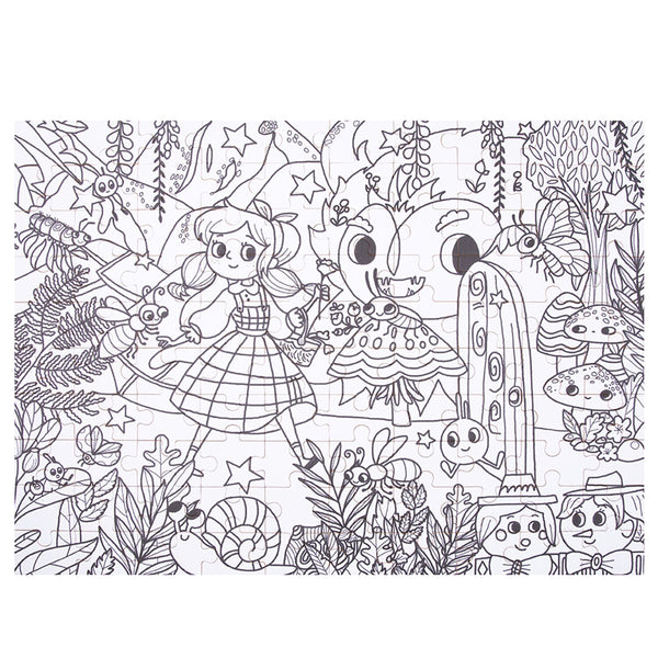 Tookyland Coloring Puzzle - Secret Garden  30x24x6cm