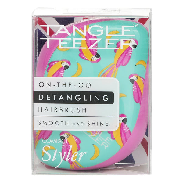 Tangle Teezer Compact Styler On-The-Go Detangling Hair Brush - # Paradise Bird  1pc