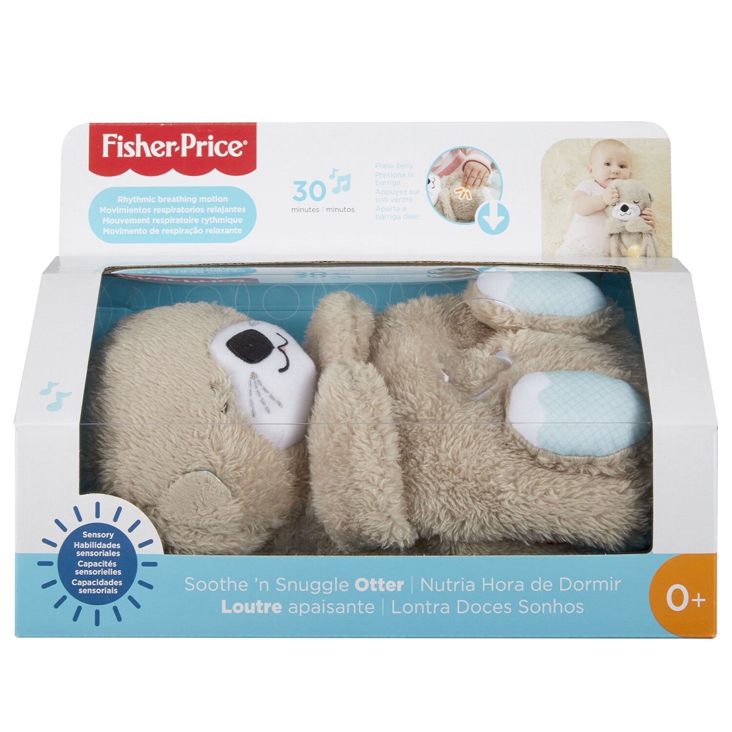 Fisher-Price Soothe 'n Snuggle Otter 31x14x20cm – Fresh Beauty Co. USA