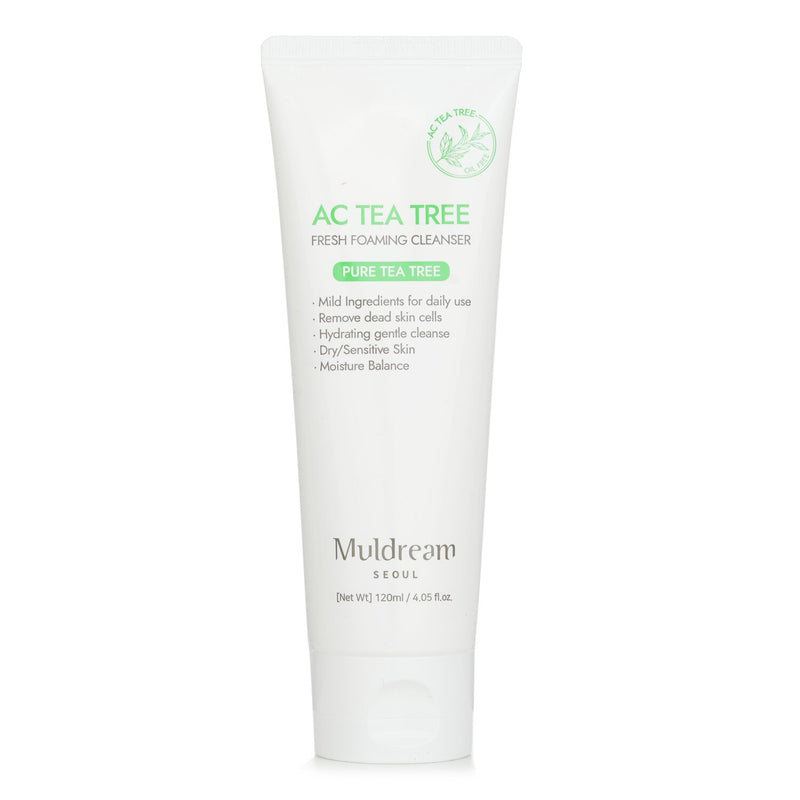 Muldream AC Tea Tree Fresh Foaming Cleanser  120ml/4.05oz