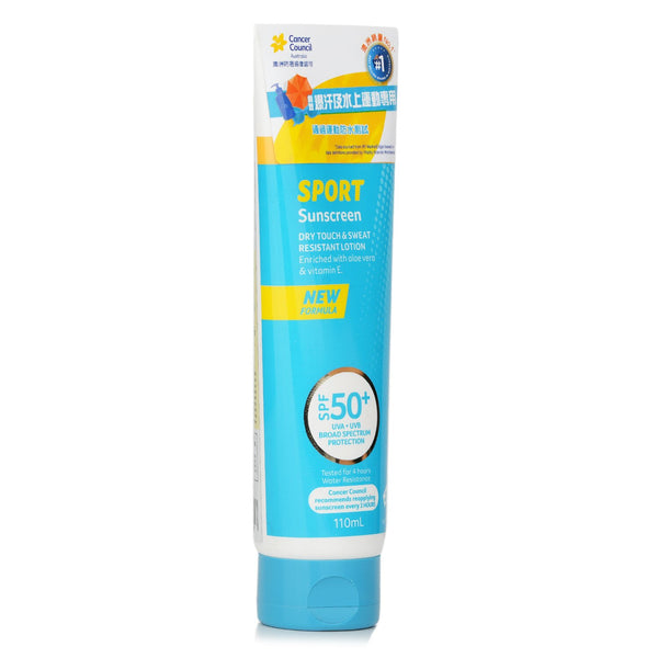 Cancer Council CCA Sport Dry Touch Sunscreen SPF50+  110ml
