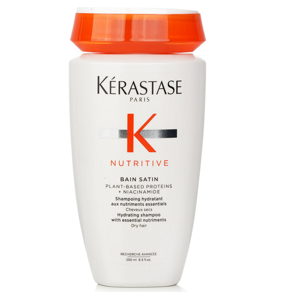 Kerastase Nutritive Bain Satin Hydrating Shampoo With Essential Nutriments (Dry Hair)  250ml/8.5oz