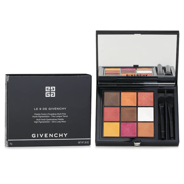 Givenchy Le 9 De Givenchy Multi Finish Eyeshadows Palette (9x Eyeshadow) - # Le 9.05  8g/0.28oz