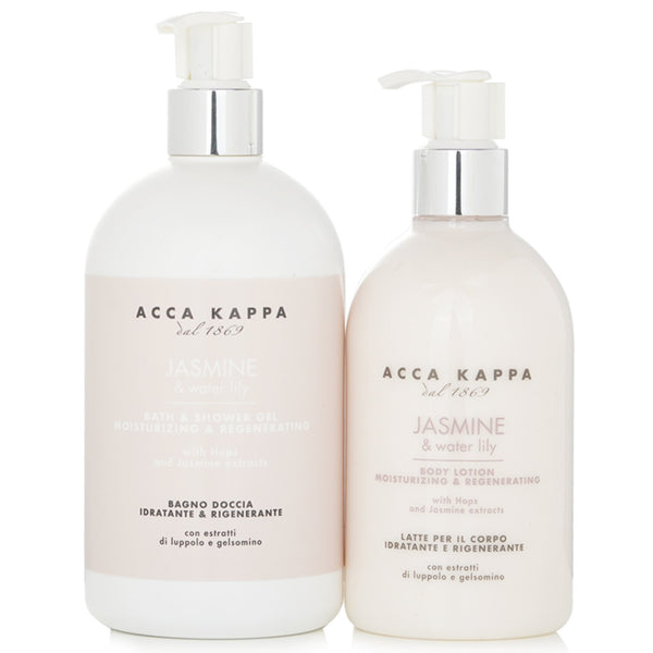 Acca Kappa Jasmine & Water Lily Body Care Gift Set:  2pcs