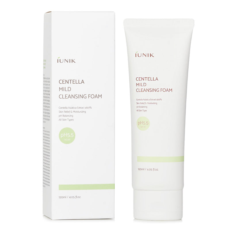 iUNIK Centella Mild Cleansing Foam  120ml/4.05oz