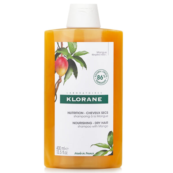 Klorane Shampoo with Mango (Nourishing Dry Hair)  400ml/13.5oz