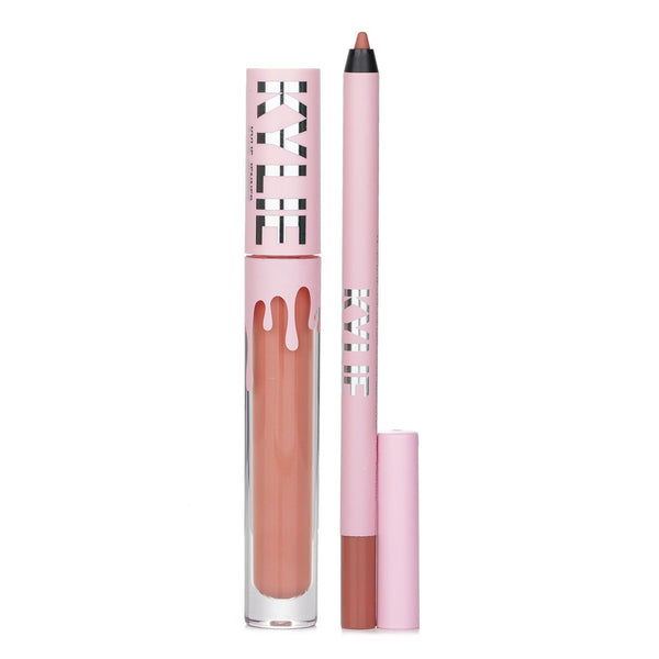 Kylie By Kylie Jenner Matte Lip Kit: Matte Liquid Lipstick 3ml + Lip Liner 1.1g - # 700 Bare  2pcs