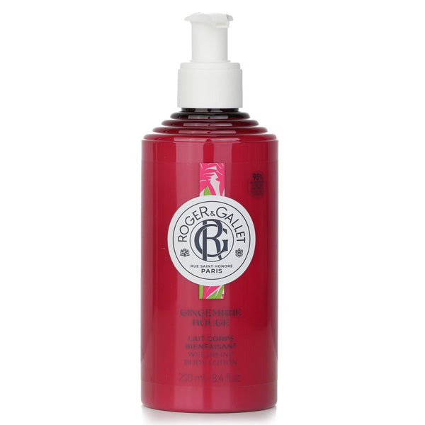 Roger & Gallet Red Ginger Wellbeing Body Lotion  250ml/8.4oz