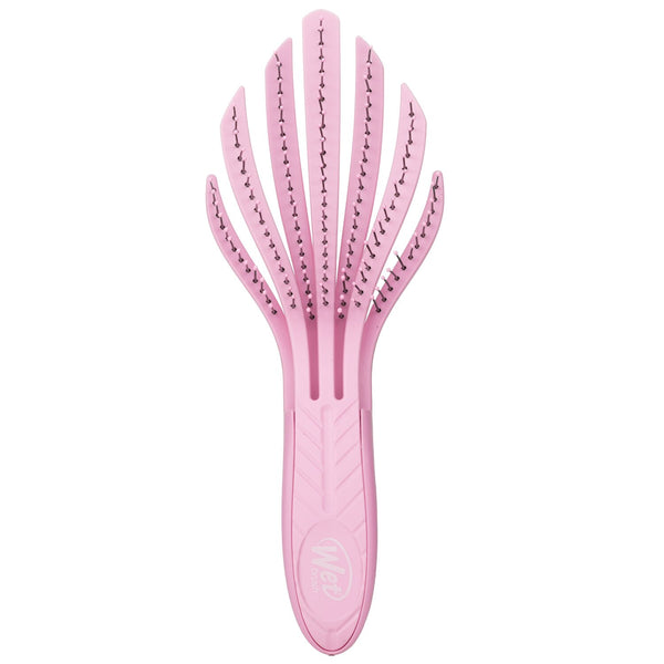 Wet Brush Go Green Curly Detangling Hair Brush - # Pink  1pcs