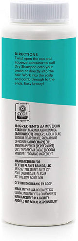 ACURE Brunette To Dark Hair Types Dry Shampoo 48g