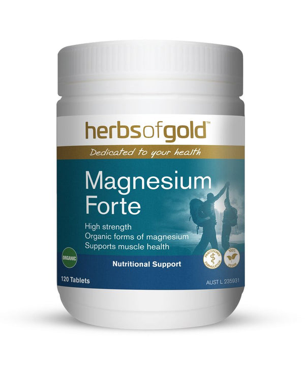 Herbs of Gold Magnesium Forte 120 Tablets