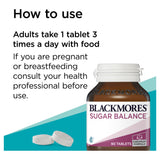 Blackmores Sugar Balance 90 Tablets