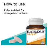 Blackmores Lyp-Sine 30 Tablets