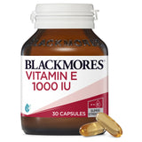 Blackmores Vitamin E 1000Iu 30 Capsules