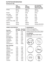 INCA Organics Organic Whey + Coconut Protein Powder 400g
