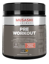Musashi Pre Workout Tropical Punch 225g